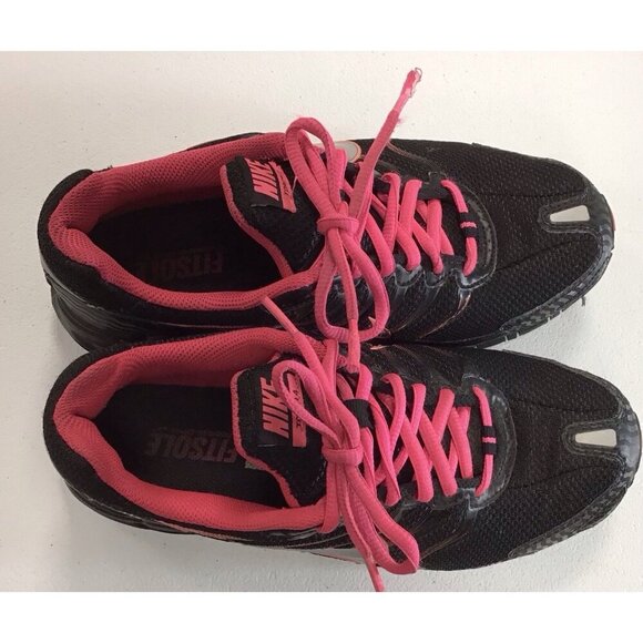 Size 8 - Womans Nike Air Max Torch 4 Black and Pink Running Shoe 🩷 - Picture 3 of 7